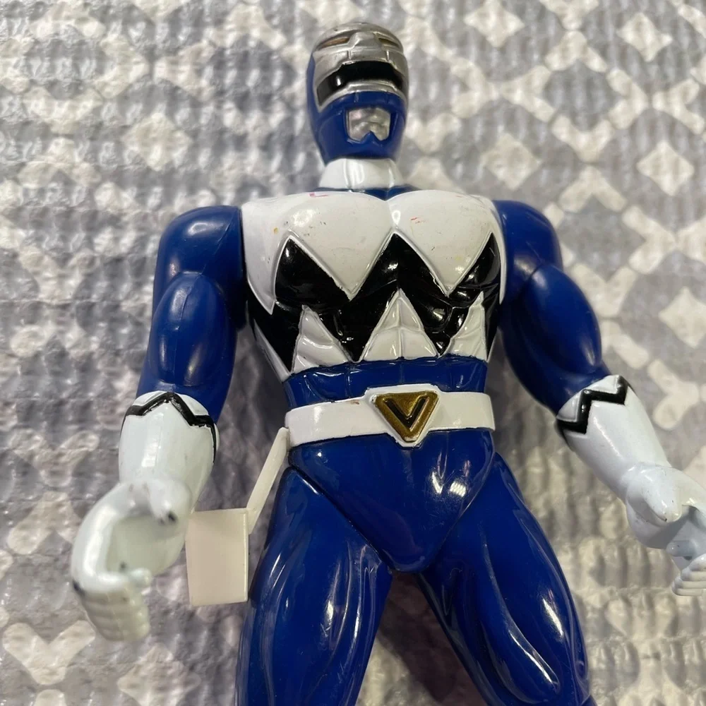 Power Ranger Lost Galaxy Blue Ranger Action Figure - Picture 3 of 4